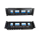 Cabinet power distribution unit box power distribution board module computer room rack-mounted power distribution unit column head cabinet mains UPS configuration 3 one in and six out 3U black box 0x0x0cm