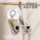 Youqin household multifunctional windproof double hook balcony shoe drying rack to hang shoes, the shoe drying rack can rotate and store creative artifacts