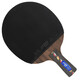 Double Happiness (DHS) table tennis racket five-star straight racket R5006C carbon base plate double-sided anti-rubber racket with racket case
