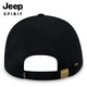 JEEP hat men's baseball cap fashion trend peaked cap men's and women's couple hat casual outdoor sports hat black