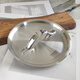 ChockMen Zhuo Deming all-steel lid 18/10 stainless steel pot lid milk pot soup pot built-in sunken lid handle lid 16-28cm 24cm