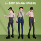 LangSha high-waisted jeans for women in fall and winter, elastic slim fit, tall and slim, pencil pants for women with small feet.