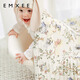 EMXEE baby gauze bath towel pure cotton baby newborn baby bath towel large size bath wrap towel Dreamland 110 110cm