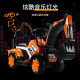 Beiq children's electric excavator can sit on people and dig soil 2-9 years old can ride 3-6 boys toys Children's Day gift half-battery [large battery + manual digging arm + music light] large remote control excavator children's baby electric car