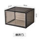 Omandi shoe box transparent magnetic absorption box side opening shoe cabinet acrylic anti-oxidation figure storage box shoe wall display box magnetic side opening gray 1 shoe box