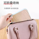 Small mirror makeup mirror student home desktop desktop foldable simple dressing mirror HD square blue trumpet