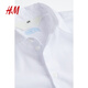 H&M children's clothing children's boys' shirt short-sleeved lapel formal dress performance clothing easy ironing shirt 1122396 white 100 56