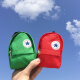 Zewen Children's Wallet Student Coin Purse Children's Bag Mini Coin Bag Keychain Pendant Short Cute Little School Bag for Boys and Girls - Pentagram Blue