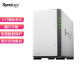 Synology DS220j two-bay NAS network storage server (no built-in hard drive)