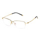Jeep Jeep New Men's Business Business Myopia Glasses Rame Light Titanium Half рамка проста и соответствует нескольким T5012 T5012 S1 Gold Rame Single Rame