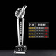 Crystal trophy custom medal authorized plate creative gift student company competition children's thumb basketball football games corporate employee awards veterans souvenirs mini thumbs please contact customer service to place an order