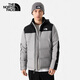 The North Face Men's Down Jacket Outdoor Warm Water-Repellent Goose Down 4U82 Gray/A91 XL