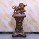 Dingxin Jingcheng cow ornaments, fortune is like a rainbow, company opening housewarming gift large ornaments, office God rewards those who work hard, floor-standing decorations 1.32 meters - fortune is like a rainbow, sandalwood color