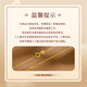 Chinese jewelry birthday and New Year gift for girlfriend gold pendant women's gold Möbius strip pendant necklace set chain clavicle chain