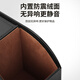 Suvmch car multifunctional storage box tissue box water cup holder storage box storage bag car seat back storage box bag back chair multifunctional leather storage box classic black Volkswagen exclusive-back chair storage box