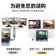 Shengwei HDMI un à deux distributeur à écran partagé vidéo à haute définition 4K un ordinateur portable TV sur deux sur deux connectés pour surveiller le projecteur 1 point 2 même écran affichage HP-102