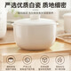 Joyoung 1.8L capacity water-proof electric stew pot, intelligent appointment timer, fully automatic safety and anti-dry cooking health care stew pot, household multi-functional white porcelain inner pot, anti-scalding handle, water-proof stew pot, intelligent water-proof stew pot, 1.8L + 0.5Lx2 inner pot + steam rack