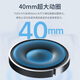 Tozo HT2 Kopf montiert aktive Geräuschunterdrückung Wireless Bluetooth Headset Gaming Computer Headset Wired Ultra Long Battery Life Gold Standard Certified Bluetooth 5.4 mit Mikrofon, das für Apple und Huawei geeignet ist