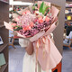 Eswina Flower Express Sunflower Mixed Bouquet Birthday Gift Nationwide Citywide Delivery Hydrangea Pink Rose Large Bouquet
