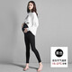 JOYNCLEON maternity pants spring and autumn leggings outer wear sports yoga safety casual pants black L Jyk169925
