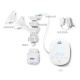 Philips Avent single-sided electric dual-purpose breast pump comes with imported milk bottle waiting bag petal massage noise reduction bass milking machine SCF301