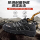朗盟（LARNMERN）劳保鞋12KV电绝缘鞋无金属防砸防刺穿工地安全鞋 黑色绝缘 42