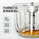 PLODON food supplement cooking machine, baby puree machine, baby multi-function, small food supplement mixer, double cup raw and cooked cups