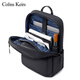 Colins Keirs Rucksack Herren Rucksack große Kapazität Wasserresistente Business Computer Bag Travel Business Pendler Rucksack College Schultasche Schwarz schwarz