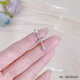 Jibaolou PT950 platinum pendant for women, platinum pendant, solid Crow heart cross pendant 2.37g