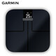 Garmin (GARMIN) Garmin GARMIN body fat scale IndexS2 electronic scale weight body scale home fat scale black
