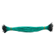 Throwing stones 1P rehearsal DuPont wire 26AWG silicone insulated wire High temperature resistant electronic wire Experimental supplies 100 wires in a bundle 20cm wire length 100 wires/item Green 30cm male to female