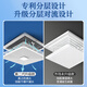 Yingji central air conditioning windshield square anti-direct blow office ceiling ceiling air conditioning outlet windshield guide wind double-layer purification fragrance model 45*45 cm