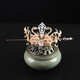 Mengyi ancient style men's crown women's hair crown ancient costume Hanfu cos hairpin jewelry multi-color classical hair accessories gold