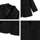 GENIOLAMODE brand suit men's solid color slim casual single suit jacket handsome men's wedding groomsmen suit casual suit dress