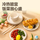 Deli disposable dinner plates and tableware food-grade environmentally friendly sugar cane pulp plates cake paper plates outdoor barbecue 9 inches 20 pieces