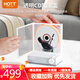 HOTT Voice of Berlin C229 Desktop CD Record Player HIFI Fever-Grade Wireless Bluetooth Speaker All-in-One Portable CD Player Retro Fashion Ornament Outdoor Portable Audio Elegant White U Disk Version Lossless Sound Quality + Imported Movement + Two-Way Bluetooth