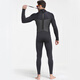 SBART 3MM diving suit one-piece thickened cold-proof and warm winter swimsuit deep diving snorkeling surfing sports fishing suit training suit 1070 men's black 3mm L