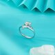 Yuan Shengfu's new PT950 fashionable fox platinum ring, women's platinum ring, adjustable, live and shiny, 2.70g