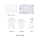 YEEHOO shopping mall same style baby clothes combed organic cotton newborn gift box full moon gift 100 days gift for male and female babies original color 5-piece set 66cm