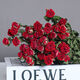 AIMAN Chinese Valentine's Day gift Yunnan multi-head dried rose bouquet rose gift shooting props decoration real flowers 10 pieces of single head treasure and a bouquet with flowers
