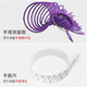 XD Jade Bracelet Measurement Ring Hand Size Ring Plastic Bracelet Size Comparison Circle Mouth Wrist Ring Measurement Tool Bracelet Ring-Purple