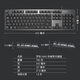 Logitech K845 Game de clavier mécanique E-sports E-Sports Wired Keyboard Office Office Clavier Keycap personnalisé Custom Keycap Offrez des cadeaux pour garçons Girlfriend K845 League of Legends Ike Limited Edition Red Axe