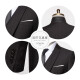 ROMON Suit Men's 2022 Business Casual Professional Wear Formal Companion Suit Groom's Wedding Groom's Dress 2XF981911-1 Black Double Button Two-piece Set 48B