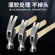 Chengzhou octagonal hammer eight-pound wooden handle heavy-duty woodworking one-piece claw hammer wall hammer iron hammer fitter masonry hammer household octagonal hammer solid wood handle 4P