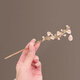 Su Shiliu's high-end camellia hairpin, exquisite temperament, ancient style, classical new Chinese style cheongsam hairpin, headdress, antique camellia hairpin