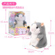 Lejier Children's Electric Toy Talking Hamster Learning Toy Dancing Plush Doll Boys and Girls Toy Little Squirrel Valentine's Day Gift