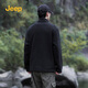 Jeep (JEEP) assault jacket men's warm men's and women's outdoor three-in-one two-piece jacket men's dark gray 3XL