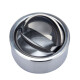 Youjia Liangpin stainless steel ashtray large creative personality with cover windproof ashtray living room office home