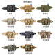 Zhihui Mobile Phone Waist Bag Leg Bag Outdoor Multifunctional Mobile Tactical Waist Bag Travel Mountaineering Tool Bag Water Bottle Shoulder Bag Cycling Fishing Lure Bag Chest Bag Detachable Leg Bag Khaki 1
