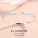 The only (Winy) silver bracelet for women, solid silver jewelry, pure silver 9999 silver bracelet, New Year's Eve gift, young and fashionable women's model, birthday gift for girlfriend, girl friend, couple, ring bracelet, mother, elder, certificate gift box, 301g, the love of a lifetime